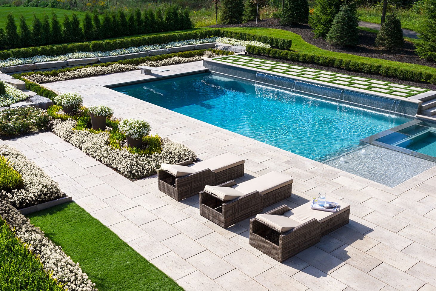 What Is a Swimming Pool Deck: Patio & Deck Tiles Flooring Ideas