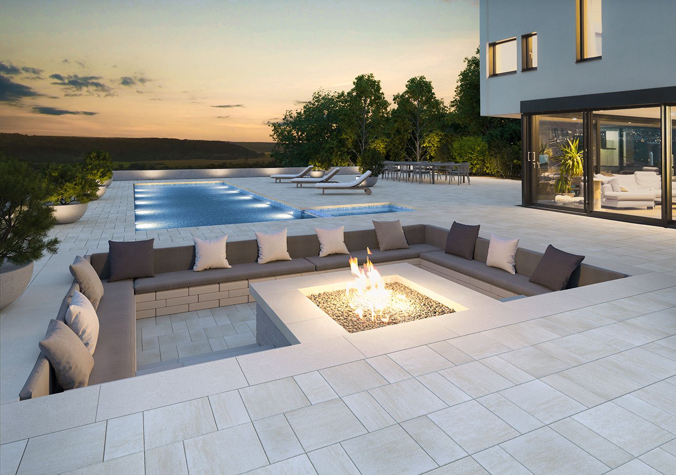 Beautiful seat wall designs for your home | Techo Bloc, image size:1388x975